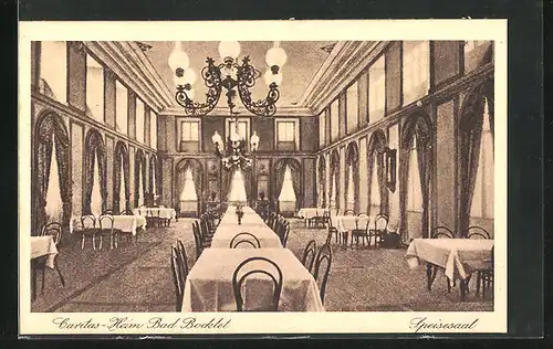 AK Bad Bocklet, Caritas-Heim, Speisesaal