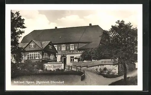 AK Sohland-Ellersdorf / Spree, Gasthaus Jägersruh