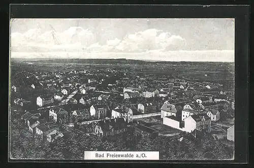 AK Bad Freienwalde a./O., Gesamtansicht