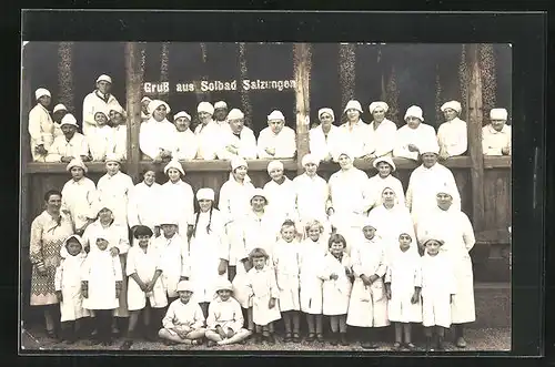 AK Bad Salzungen, Gruppenbild der Kurgäste