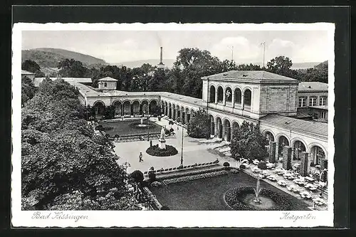 AK Bad Kissingen, Kurgarten
