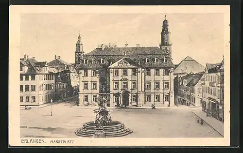 AK Erlangen, Marktplatz