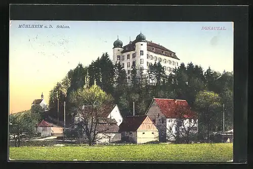 AK Mühlheim a. D., Schloss im Donautal