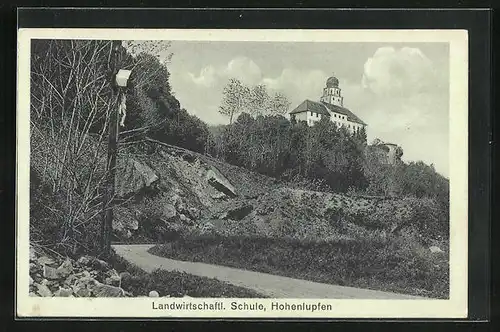 AK Stühlingen, Schloss Hohenlupfen, Landwirtschaftliche Schule