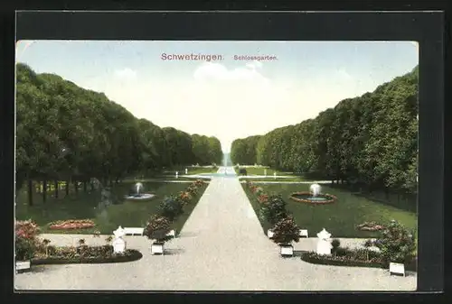 AK Schwetzingen, Schlossgarten