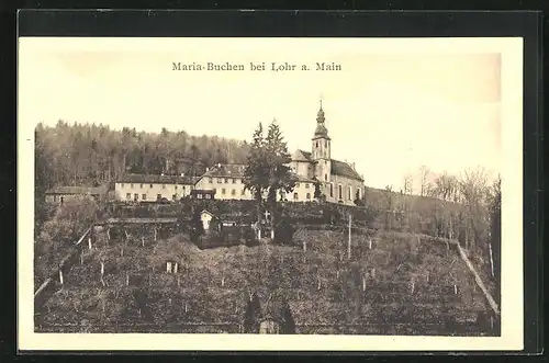 AK Lohr am Main, Wallfahrtskirche Maria-Buchen