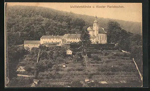 AK Lohr am Main, Wallfahrtskirche und Kloster Mariabuchen