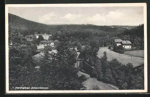 AK Johannisbrunn, Teilansicht mit Kurhaus