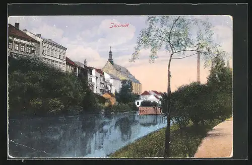 AK Jaromer, Teilansicht am Fluss