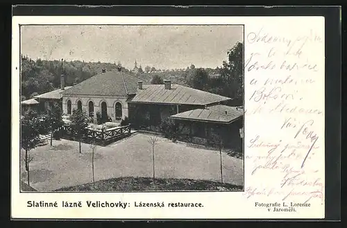 AK Lazne Velichovky, Lazenska restaurace