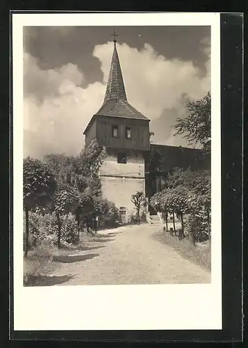 AK Hronov, Weg zur Kirche