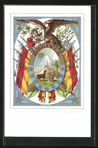 AK Bolivien, Wappen