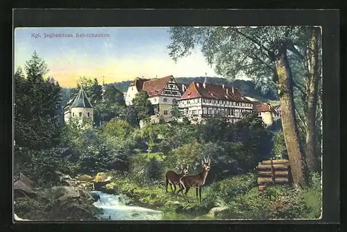AK Bebenhausen, Königliches Jagdschloss