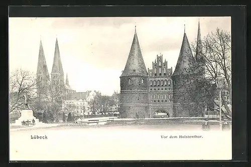 AK Lübeck, Vor dem Holstenthor
