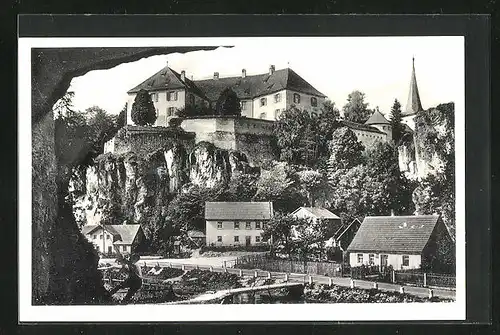 AK Hollfeld /Fränk. Schweiz, Kinderheim Schloss Freienfels