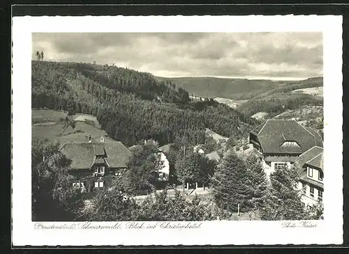 AK Freudenstadt im Schwarzwald, Blick ins Christophstal