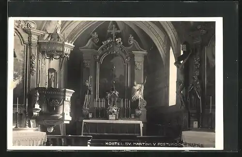 AK Postupice, Kostel Sv. Martina