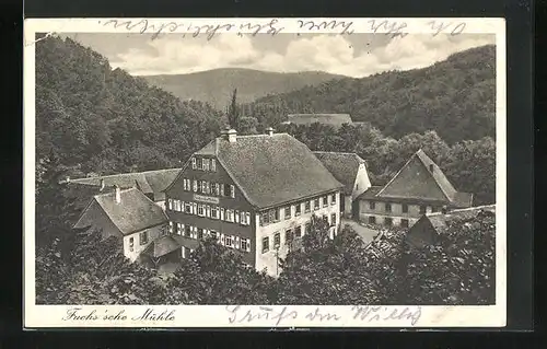 AK Weinheim an der Bergstrasse, Fuchs`sche Mühle