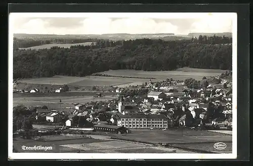 AK Treuchtlingen, Totalansicht aus der Vogelschau