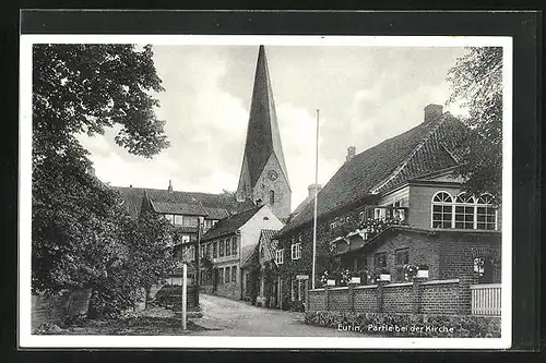 AK Eutin, an der Kirche