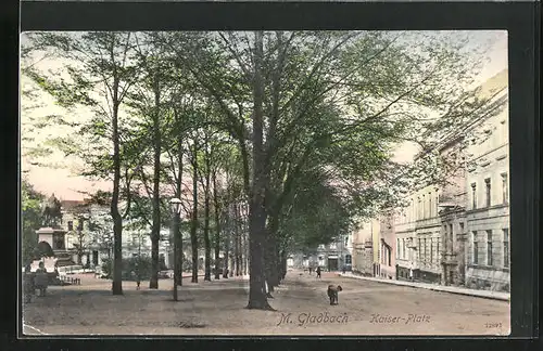 AK Mönchen Gladbach, am Kaiserplatz