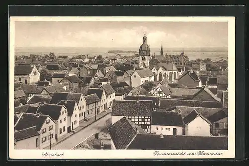 AK Rheinbach, Panoramablick vom Hexenturm