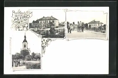 AK Mezirici, Kostel, Most