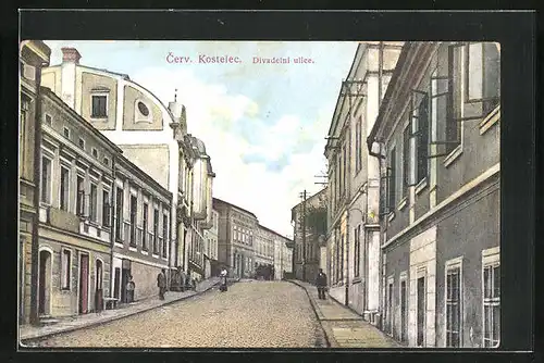 AK Cerveny Kostelec, Divadelni ulice