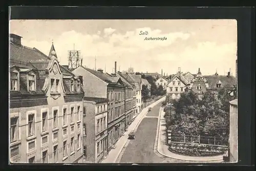 AK Selb, Partie der Ascherstrasse