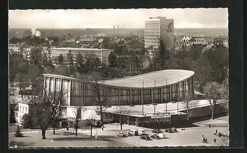 AK Karlsruhe i. B., Schwaldhalle, Weltmeisterschaft im Ringen 1955