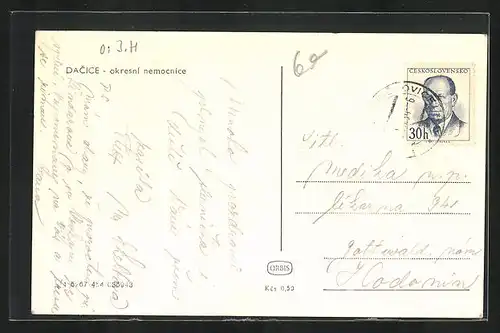 AK Dacice, okresni nemocnice