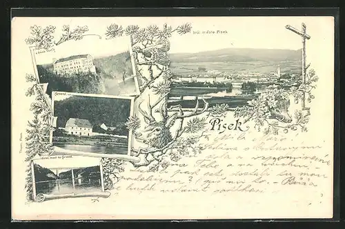 AK Pisek, Zamek Vorlik, Cervena Zelez most na Cervene