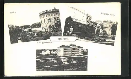 AK Trebon, Basta, Zelenkuv mlyn, V st. gymnasium