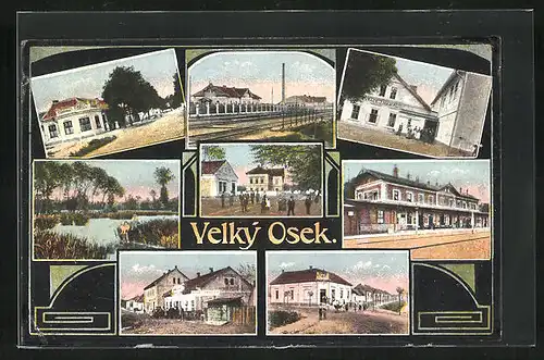 AK Velky Osek, Restaurant, Uferpartie, Ortspartie