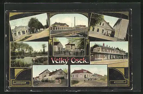 AK Velky Osek, Restaurant, Uferpartie, Ortspartie