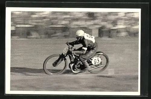 AK Pardubice, Motorrad 93 in voller Fahrt