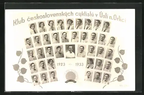 AK Ústí n. Orlicí, Klub ceskoslovenských cyklistu 1923-1933