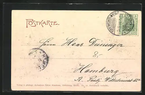 AK Malente, Blick vom Godenberg über Ort zum Kellersee