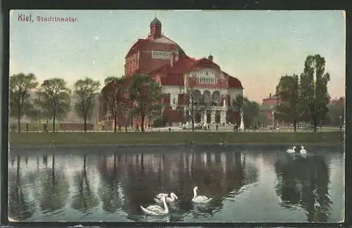 AK Kiel, Stadttheater am Schwanenteich