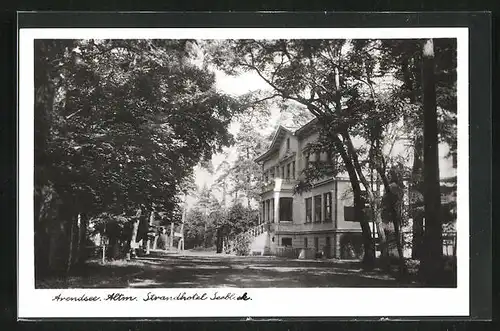 AK Arendsee, Strandhotel Seeblick