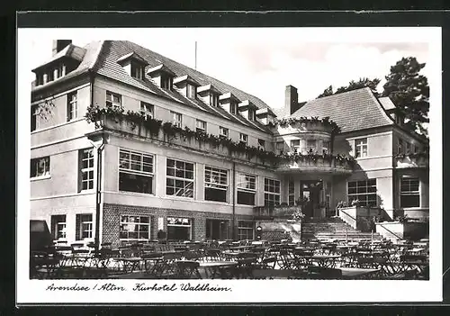 AK Arendsee /Altm., Kurhotel Waldheim