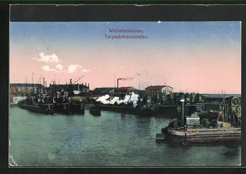 AK Wilhelmshaven, Torpedobootshafen