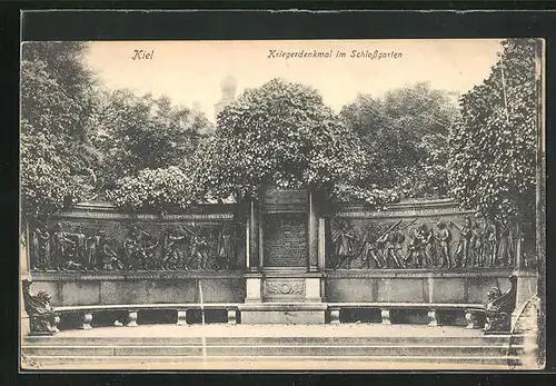 AK Kiel, Kriegerdenkmal im Schlossgarten