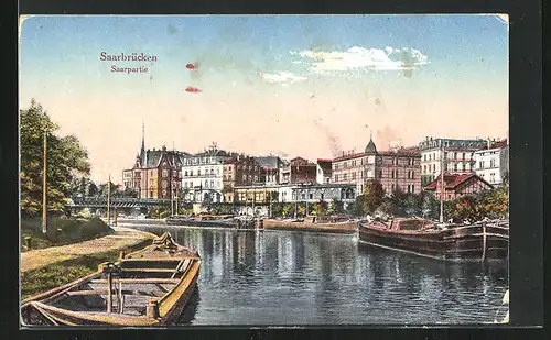 AK Saarbrücken, Saarpartie mit Booten
