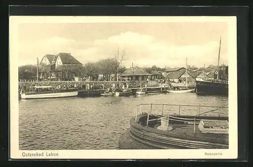 AK Laboe, Hafenpartie
