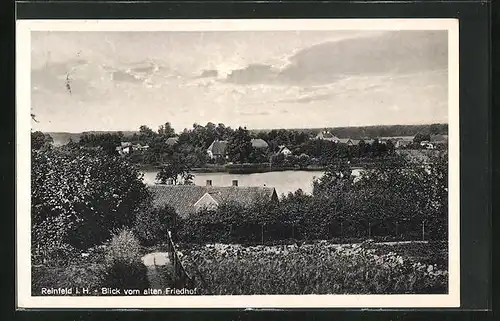 AK Reinfeld i. H., Blick vom alten Freidhof