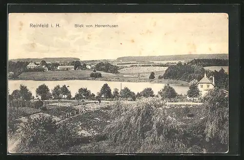 AK Reinfeld i. H., Blick von Herrenhusen