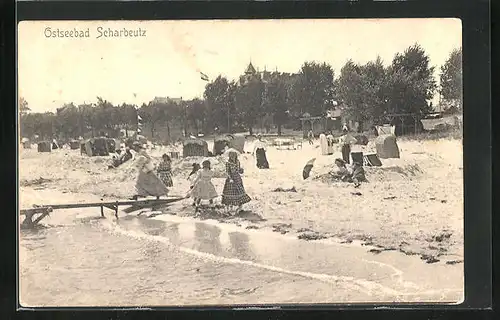 AK Scharbeutz, Standpartie mit Besuchern