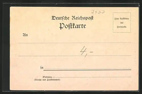 AK Lübeck, Rathaus mit Treppe