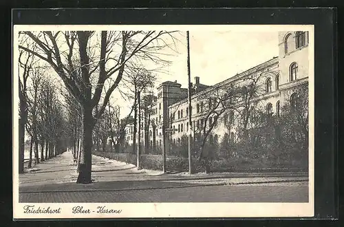 AK Friedrichsort, Strasse an der Scheer-Kaserne